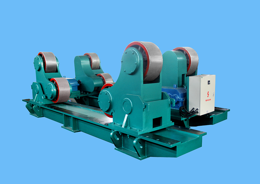 焊接环形重型构件滚轮架使用